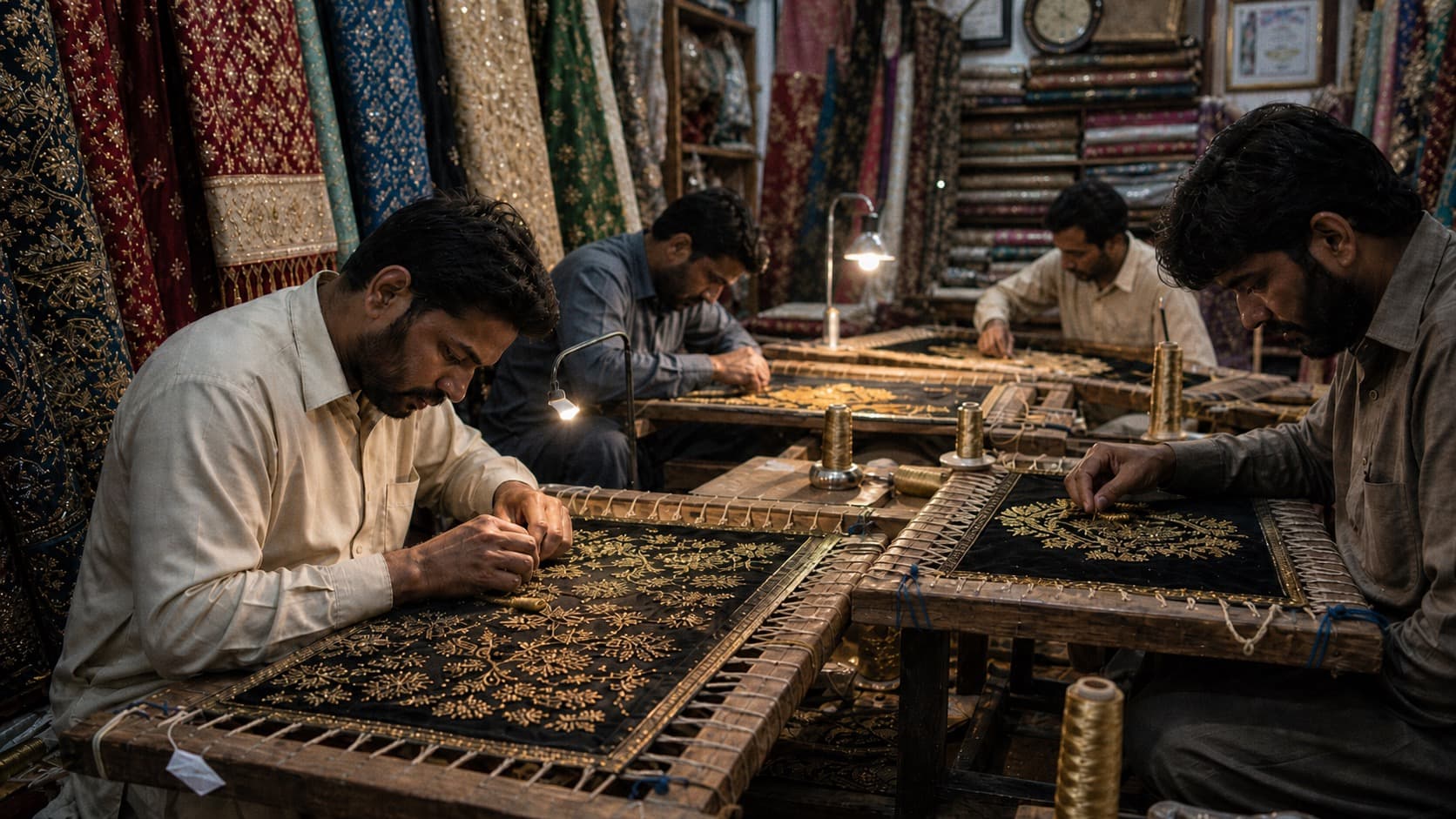 Artisans at work